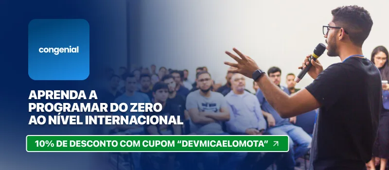 congenial aprender a programar cupom